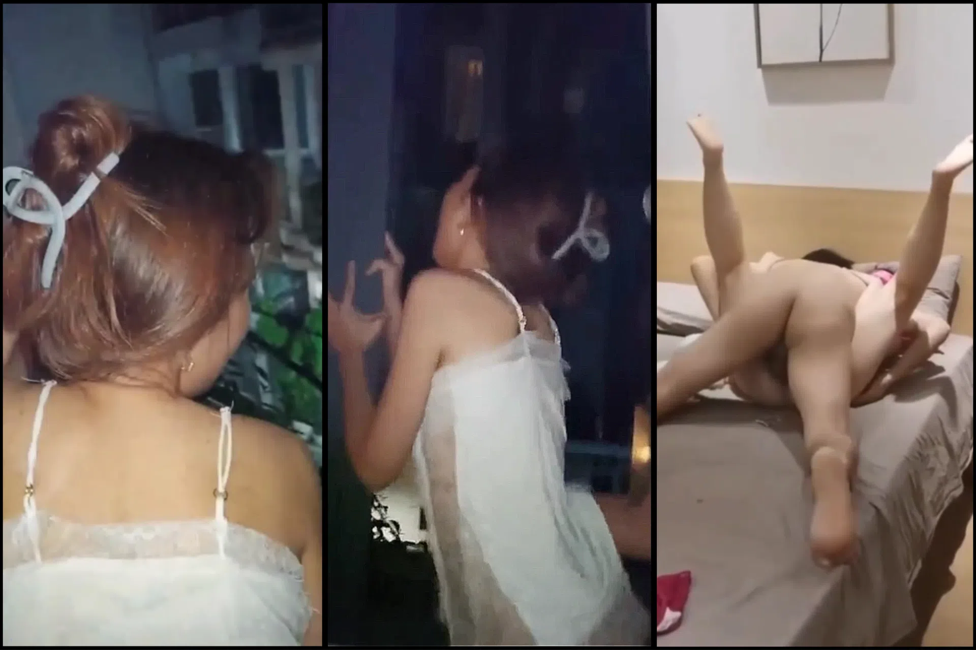 Doggy múi mít non tơ public bên cửa sổ rồi rủ luôn thằng bạn qua some cùng địt vểnh cả bướm