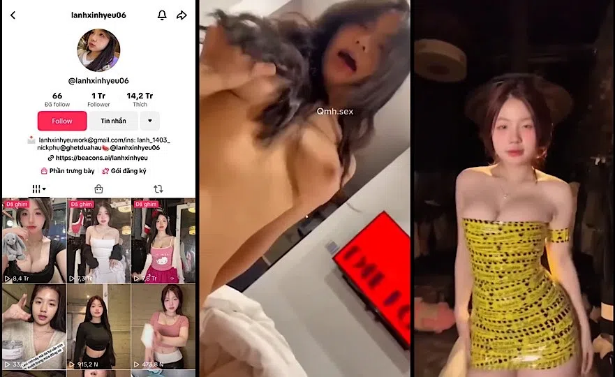 [Hot Scandal] Lan Xinh Yêu Hot tiktoker 1 triệu Fl lộ clip địt khẩu dâm nuốt tinh cực nứng Part 1